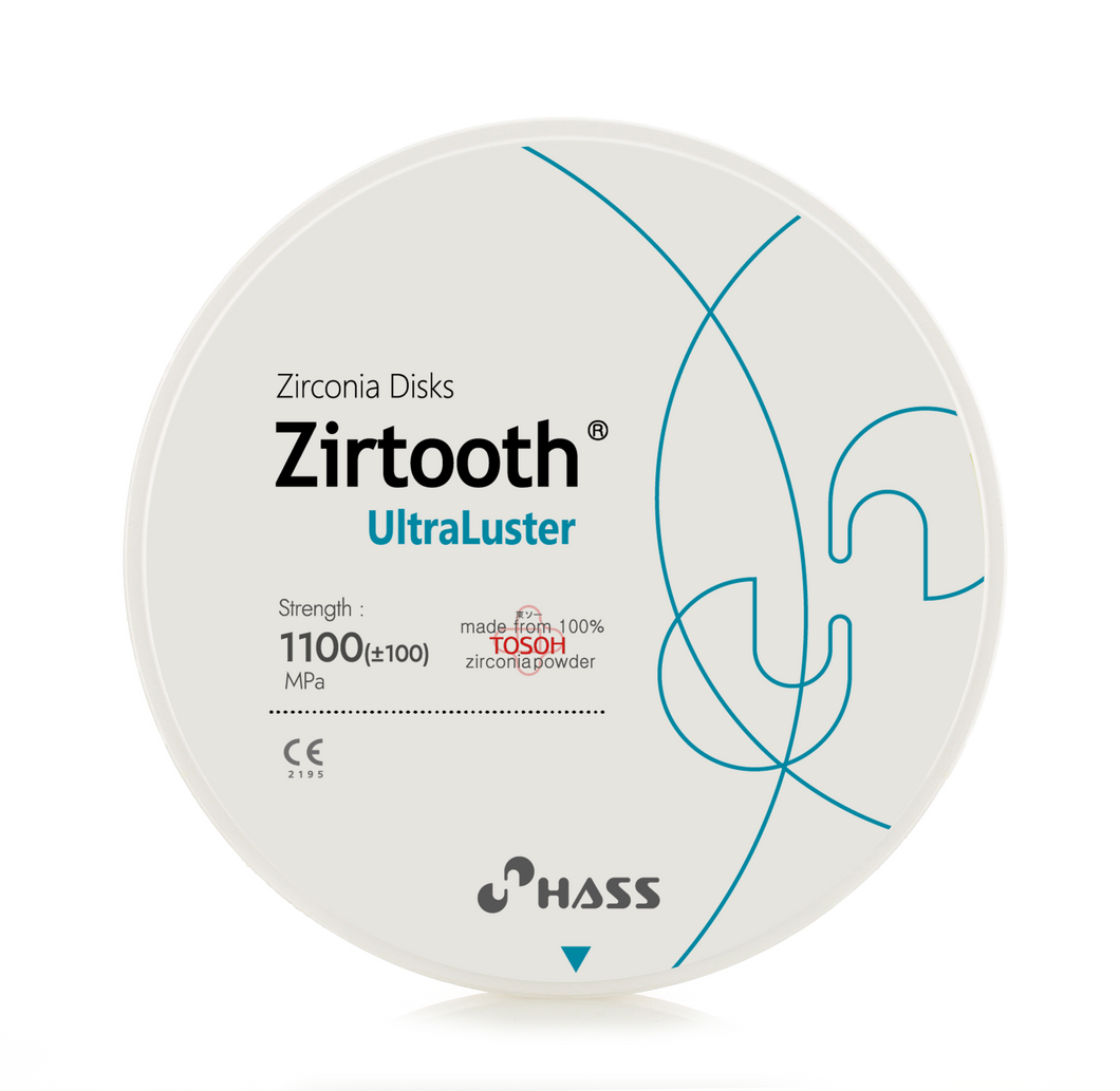 Zirtooth® UltraLuster, Zirkondioxid
